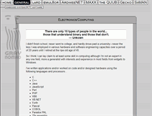 Tablet Screenshot of grayit.robgray.com